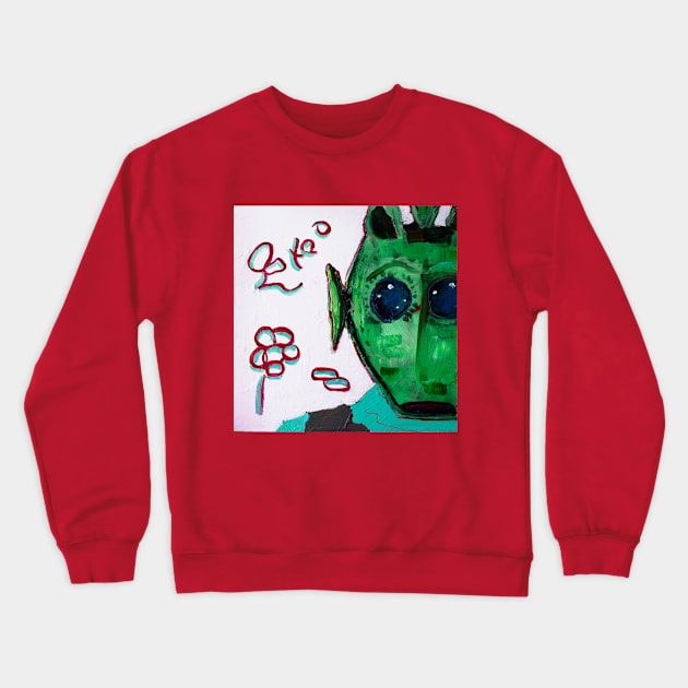 Hippie Greedo Crewneck Sweatshirt by ElSantosWorld